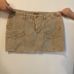 AE Khaki mini skirt